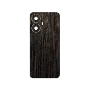 MAHOOT Dark-Gold-Stripes-Wood Cover Sticker for Realme C55