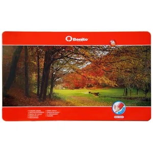 مداد رنگی 36 رنگ بنیتو کد MIRCPMB001-36 مدل منظره پاییز