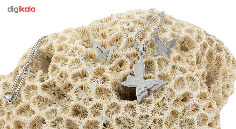 نیم ست طرح پروانه کد 209005