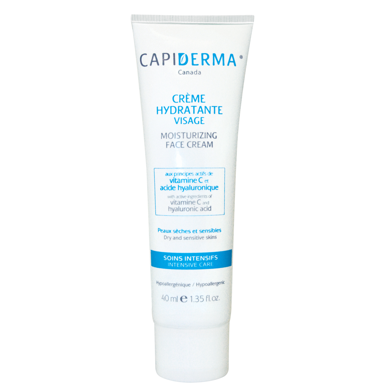 کرم مرطوب کننده صورت کپیدرما مدل Moisturizing Face Cream حجم 40 میلی لیتر