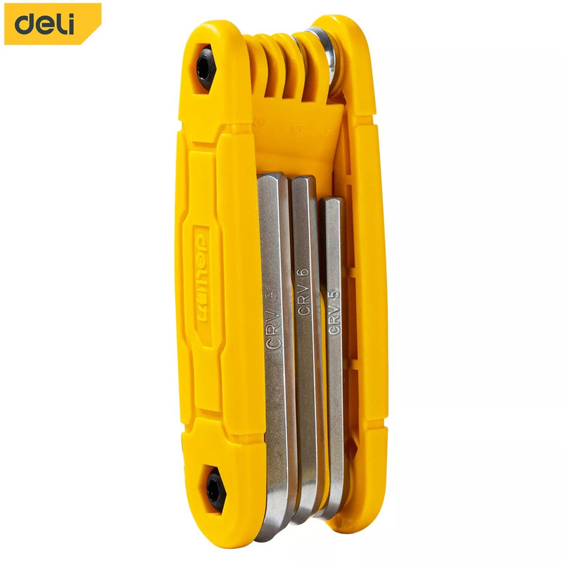 آچار آلن دلی مدل DL230308 بسته 8 عددی آچار آلن دلی مدل DL230308 بسته 8 عددی