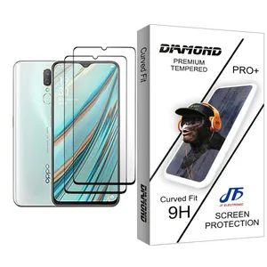 JF Diamond Glass MIX002 Screen Protector For Oppo A9x Pack Of 2