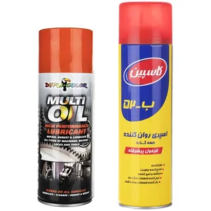 مجموعه 2 عددی اسپری روان کننده و زنگ بر کاسپین مدل Multi oil - B-52 
