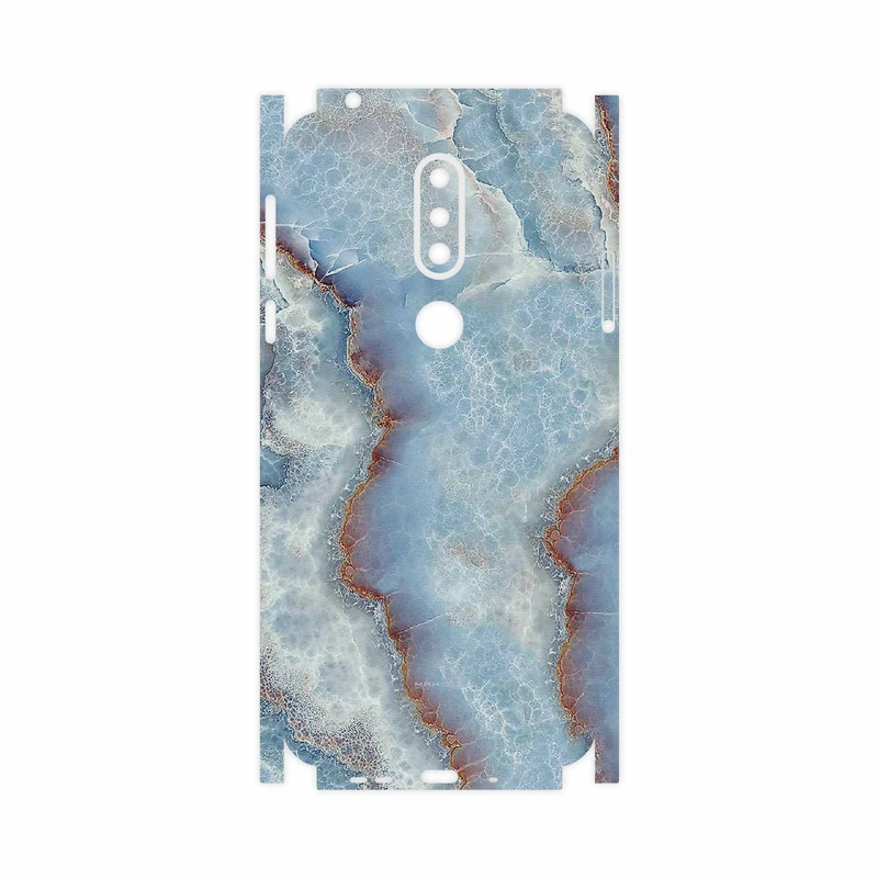 برچسب پوششی ماهوت مدل Blue Ocean Marble-FullSkin مناسب برای گوشی موبایل نوکیا 7.1