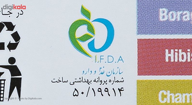 دمنوش کیسه ای هرمی انرژی سحرخیز بسته 12 عددی