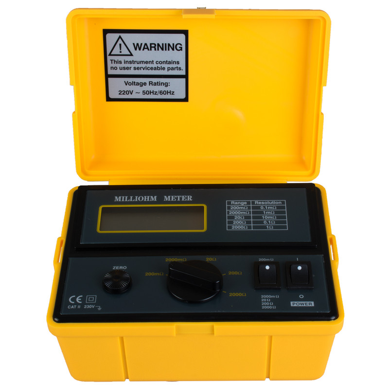 میلی اهم متر لوترون مدل MO-2001 میلی اهم متر لوترون مدل MO-2001