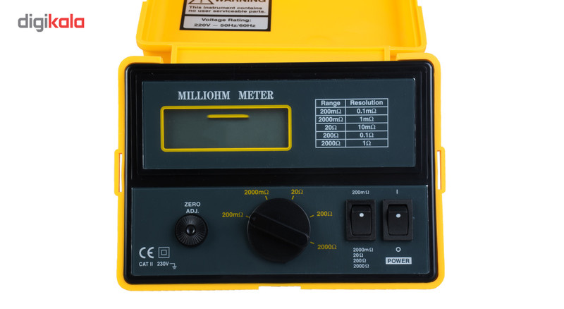 میلی اهم متر لوترون مدل MO-2001 میلی اهم متر لوترون مدل MO-2001