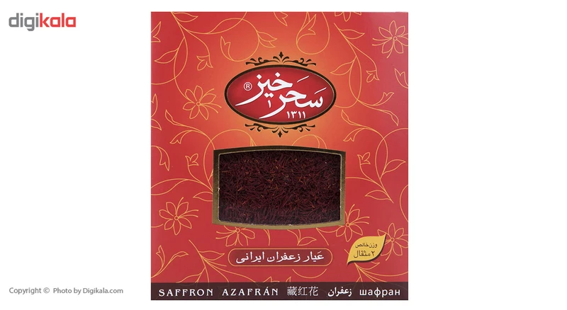 عکس شماره 3 : زعفران سرگل کادوئی سحرخیز مقدار 9.216 گرم