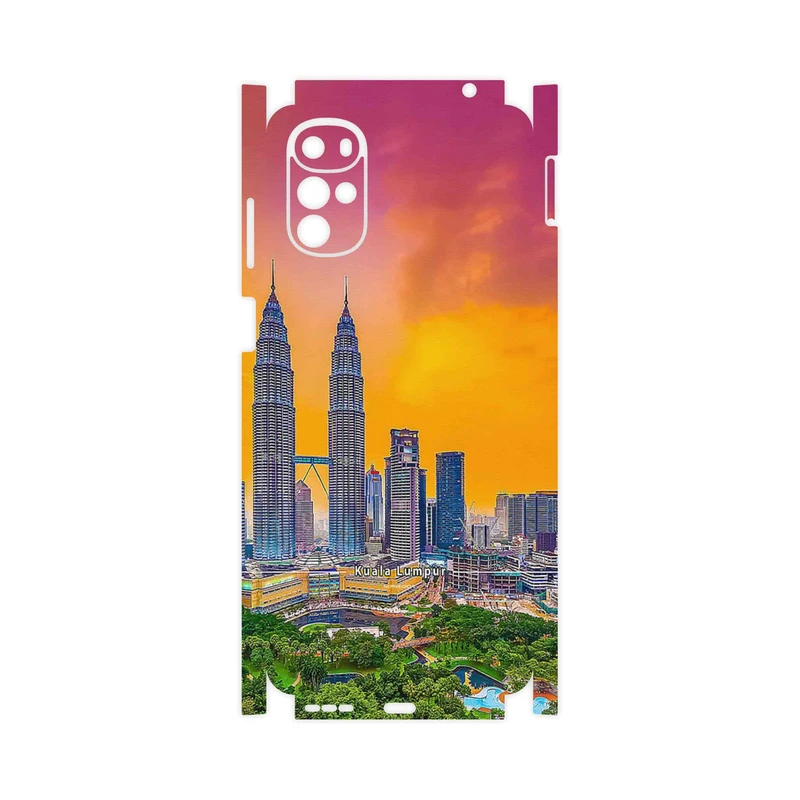 برچسب پوششی ماهوت مدل City of Kuala Lumpur-FullSkin مناسب برای گوشی موبایل موتورولا Moto G22