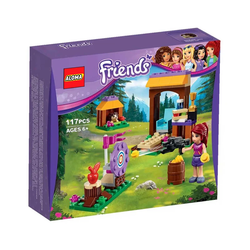 ساختنی 117 قطعه آلوما مدل دوستان کد 10536