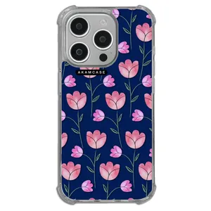 AKAM AMCWTA15PRO-FLOWERS8 Cover For Apple iPhone 15 Pro