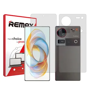Remax Resistant model transparent screen protector suitable for ZTE nubia Z70 Ultra mobile phone along with the back protector