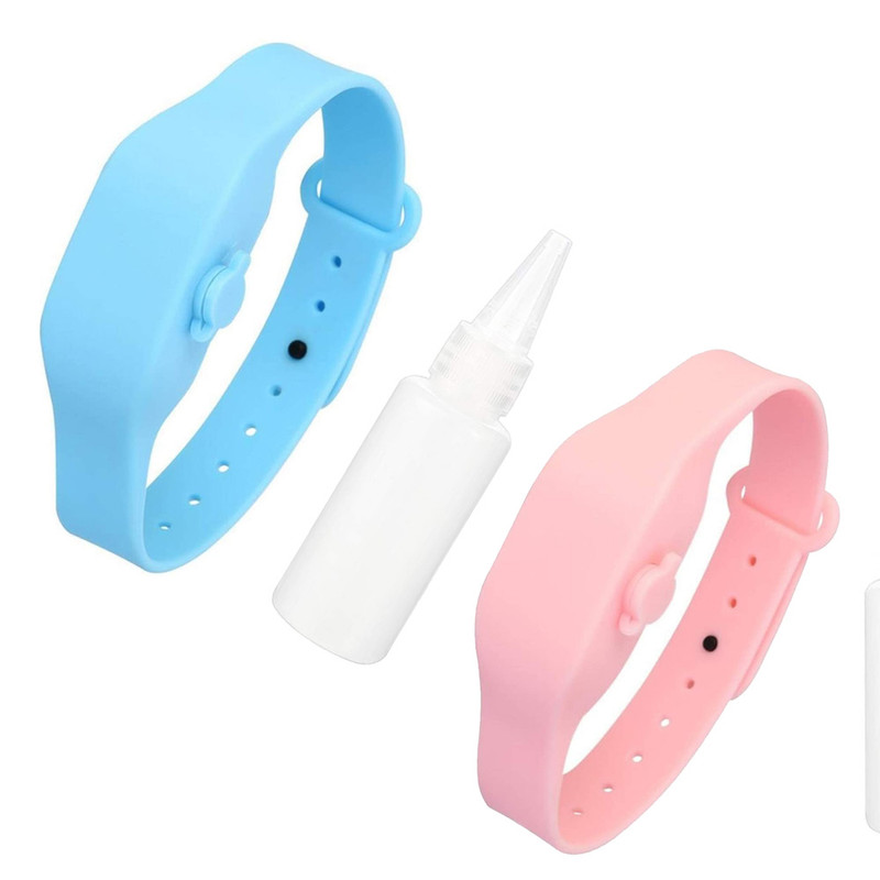 دستبند نگهدارنده مواد ضدعفونی کننده مدل CW2BP مجموعه 2 عددی