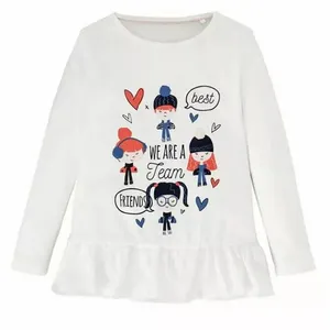 تی شرت استین بلند دخترانه لوپیلو مدل sh28