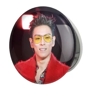 آینه جیبی خندالو طرح تاپ گروه بیگ بنگ BIGBANG مدل تاشو کد 12559 