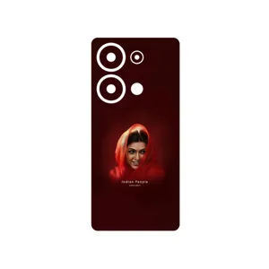 MAHOOT Portrait of an Indian Woman Cover Sticker for Xiaomi Redmi Note 13 Pro 4G