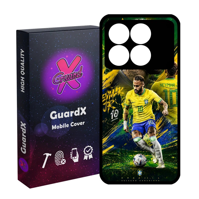 کاور گارد ایکس طرح نیمار مدل 11070 مناسب برای گوشی موبایل شیائومی Poco X6 Pro 5G / Redmi K70E