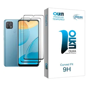 Cooling Olka Glass MIX002 Screen Protector For Oppo A15 Pack Of 2