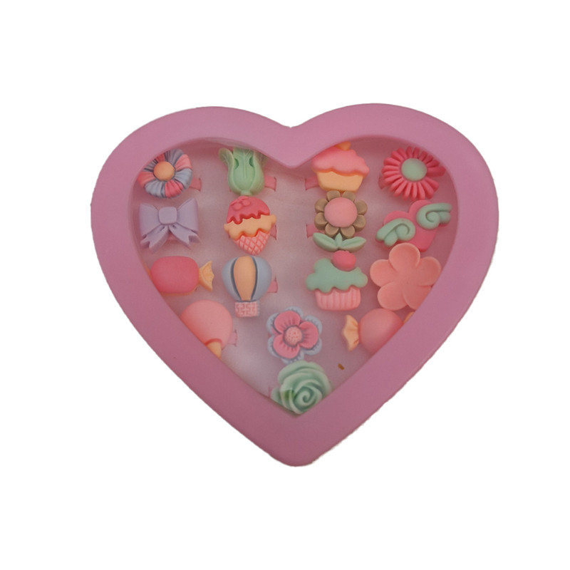 انگشتر دخترانه مدل رویایی مجموعه 16 عددی کد k5