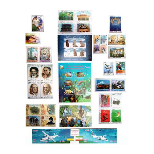 تمبر یادگاری مدل سال 1383 کد N13 مجموعه 51 عددی 