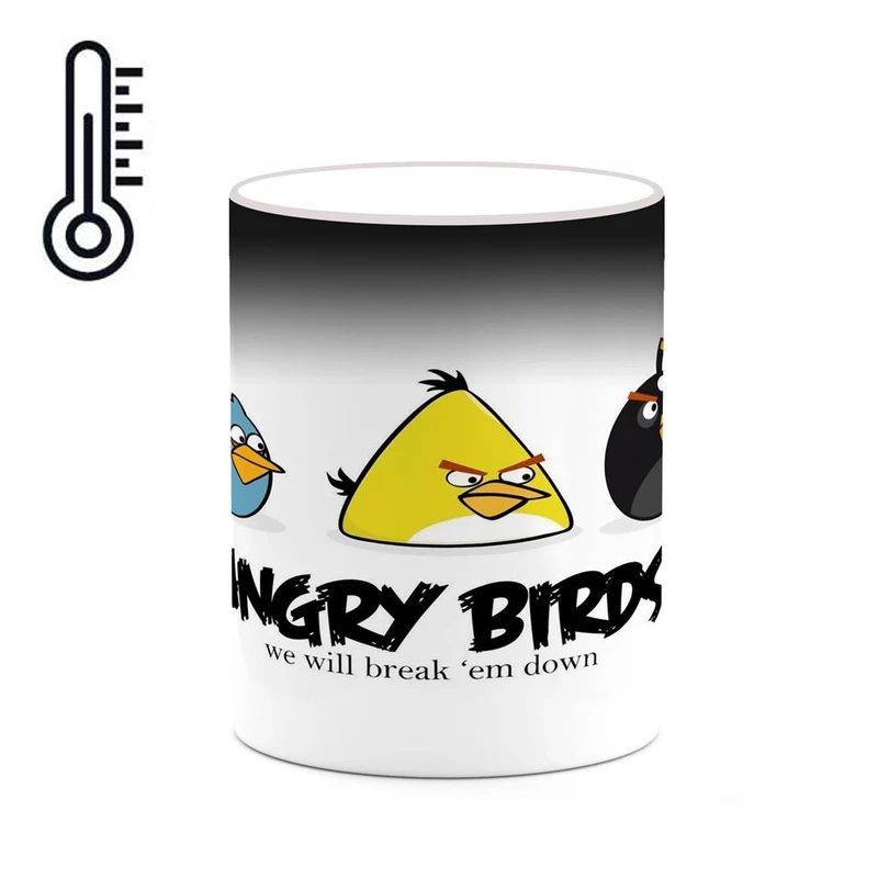 ماگ حرارتی کاکتی مدل بازی پرندگان خشمگین Angry Birds کد mgh27450