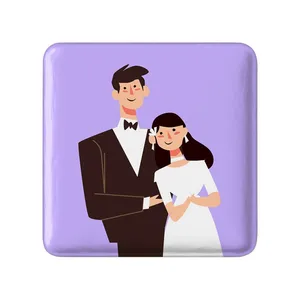 مگنت خندالو مدل عروس و داماد کد 29624