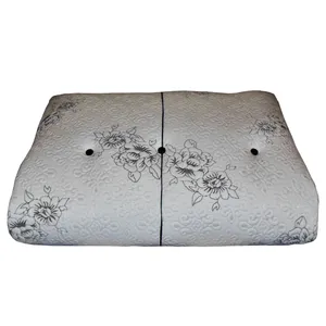 تشک مهمان یاپراک مدل Flower یکنفره سایز 190×90 سانتی متر