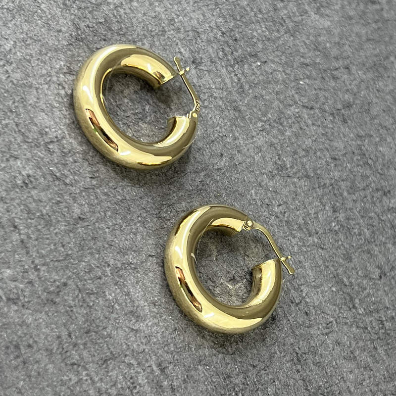 گوشواره طلا 18 عیار زنانه دوست خوب مدل dk550 - 3