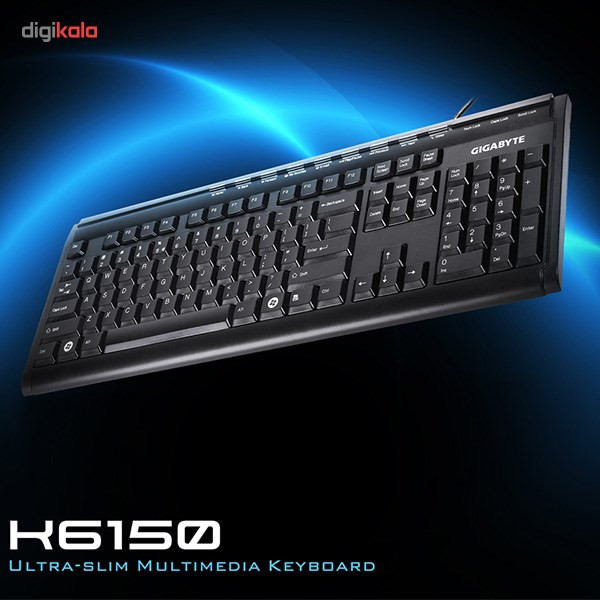 کیبورد گیگابایت مدل GK-K6150 3