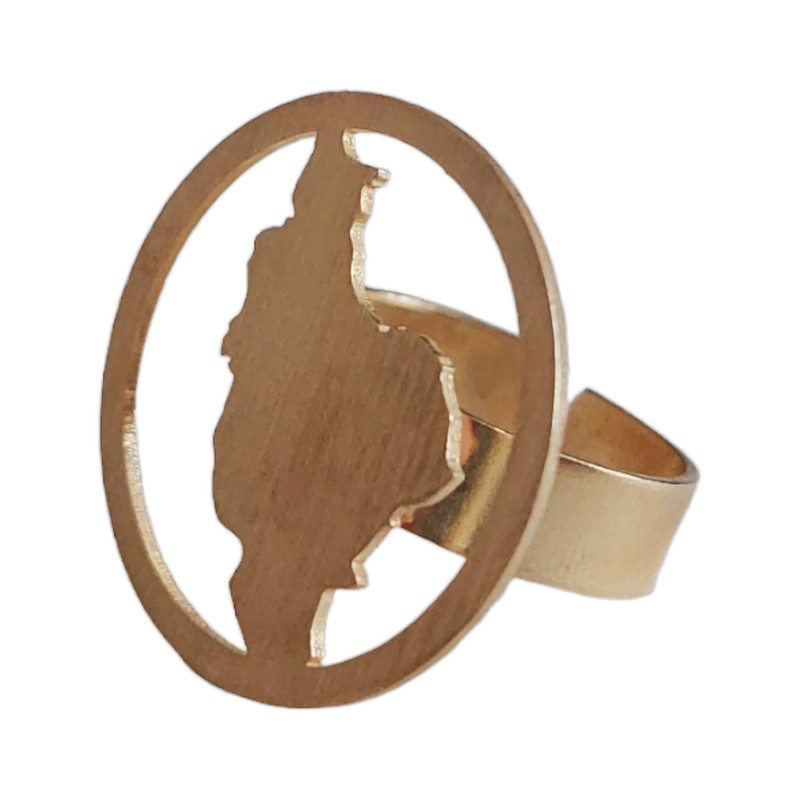 انگشتر دخترانه مدل برنجی طرح ایران کد 02 انگشتر دخترانه مدل برنجی طرح ایران کد 02