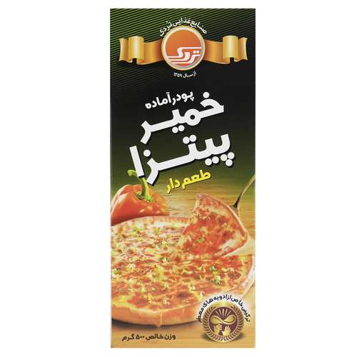 پودر آماده خمیر پیتزا طعم دار تردک مقدار 500 گرم
