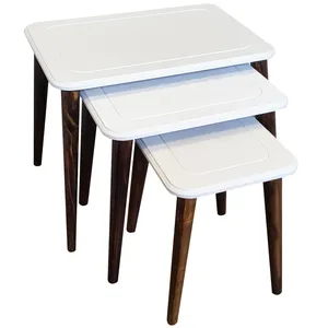میز عسلی آمیتیس مدل CTYSW03 مجموعه 3 عددی