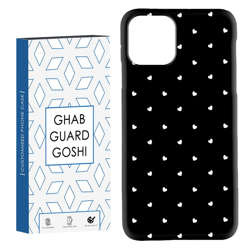 کاور قاب گارد گوشی طرح قلب کد Dimo-010 مناسب برای گوشی موبایل اپل  IPHONE 11