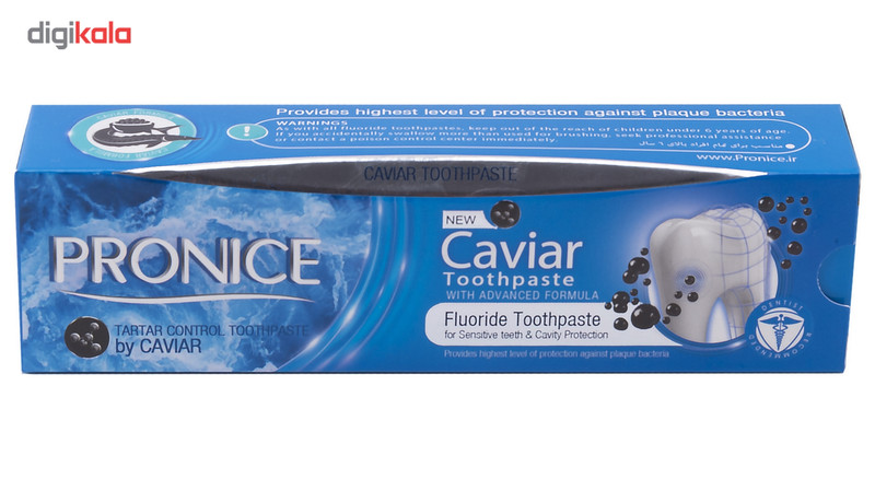 خمیر دندان پرونایس مدل خاویار حجم 110 میلی لیتر