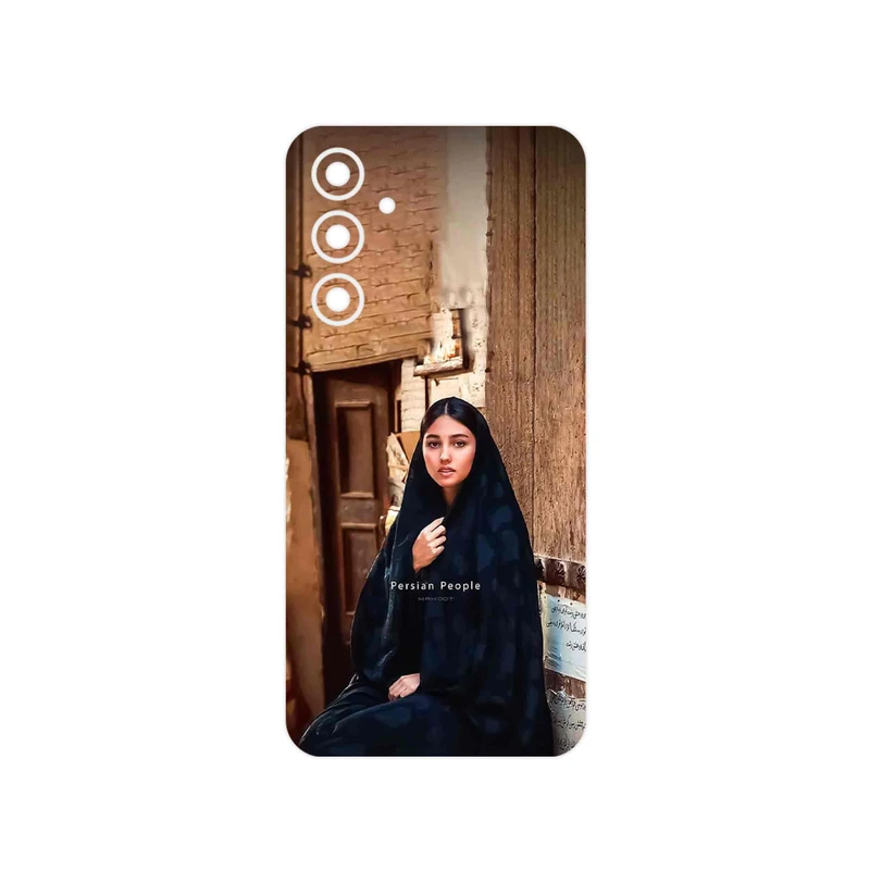 برچسب پوششی ماهوت مدل Portrait of an Iranian Woman مناسب برای گوشی موبایل سامسونگ Galaxy A54