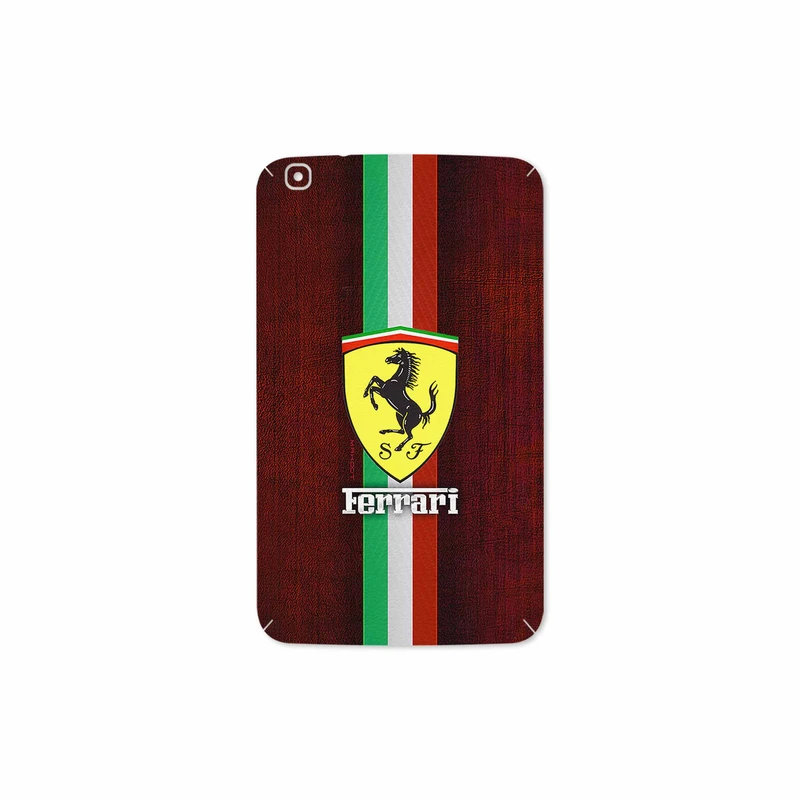 برچسب پوششی ماهوت مدل Ferrari مناسب برای تبلت سامسونگ Galaxy Tab 3 8.0 2013 T310