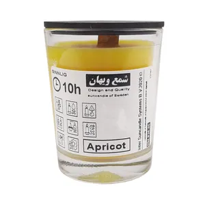 شمع لیوانی ویهان مدل سویا وکس رایحه زردآلو