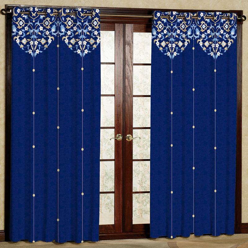 پرده مدل طرح دار هازان پانچی کد 4039 سایز 140x200 سانتی متر
