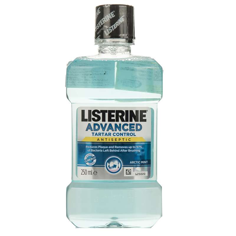 دهان شویه لیسترین مدل Advanced Tartar Control حجم 250 میلی لیتر