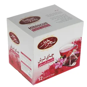 دمنوش کیسه ای هرمی چای ترش سحرحیز بسته 12 عددی
