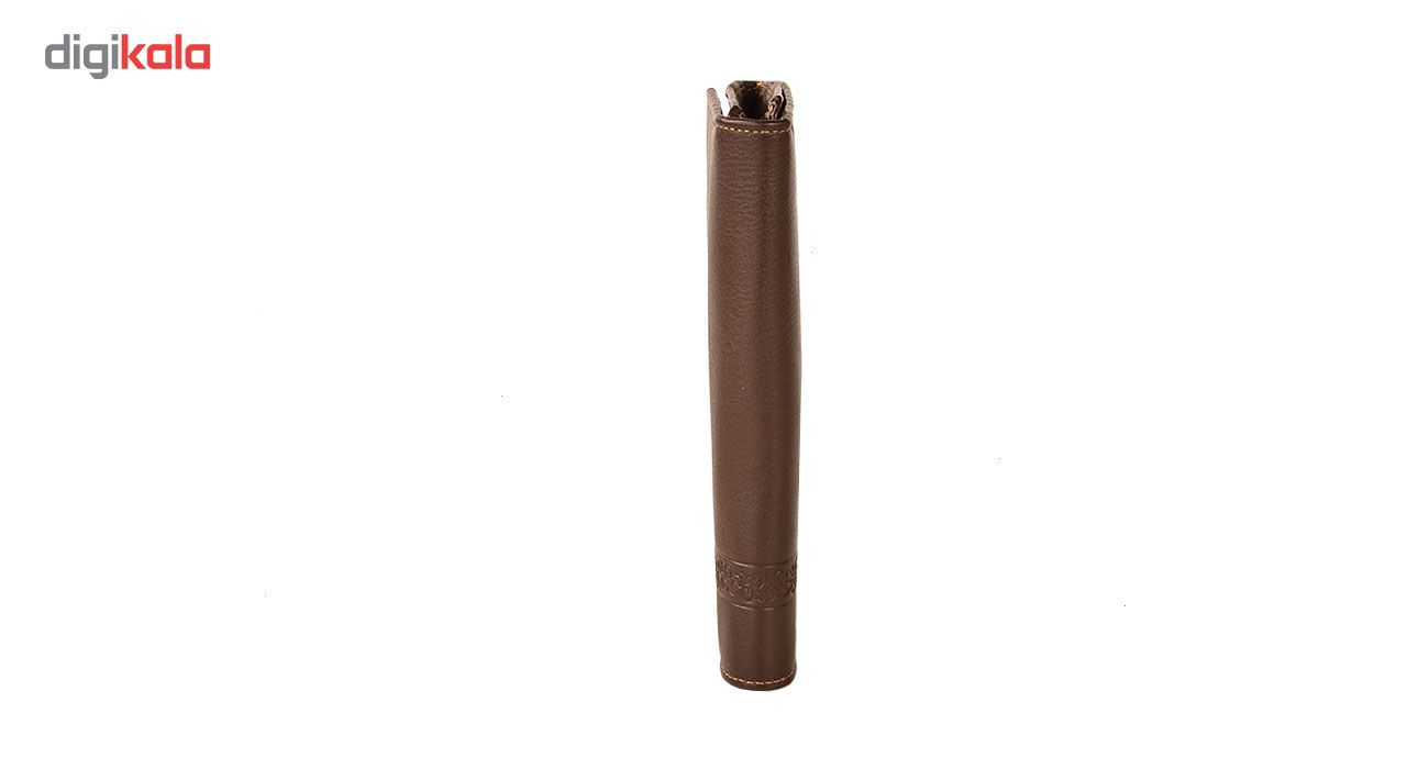 کیف پول زنانه چرم طبیعی پارینه مدل LW5-7 -  - 6