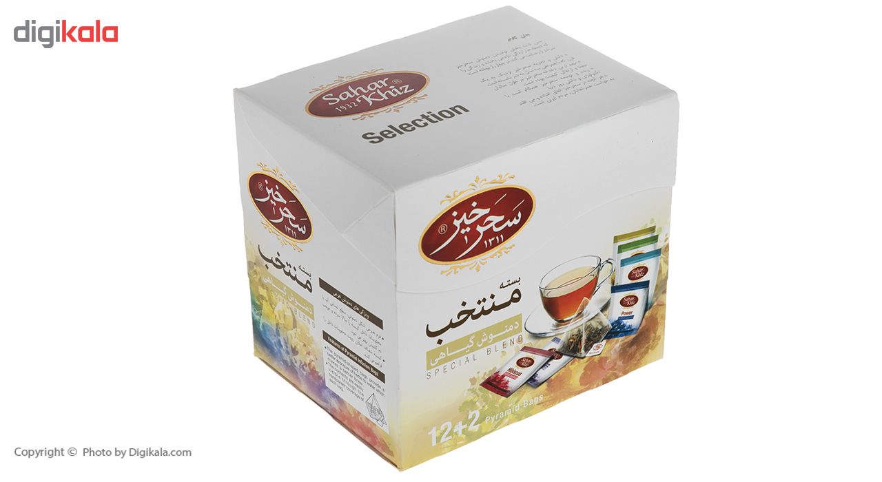 دمنوش کیسه ای منتخب سحرخیز بسته 14 عددی main 1 1