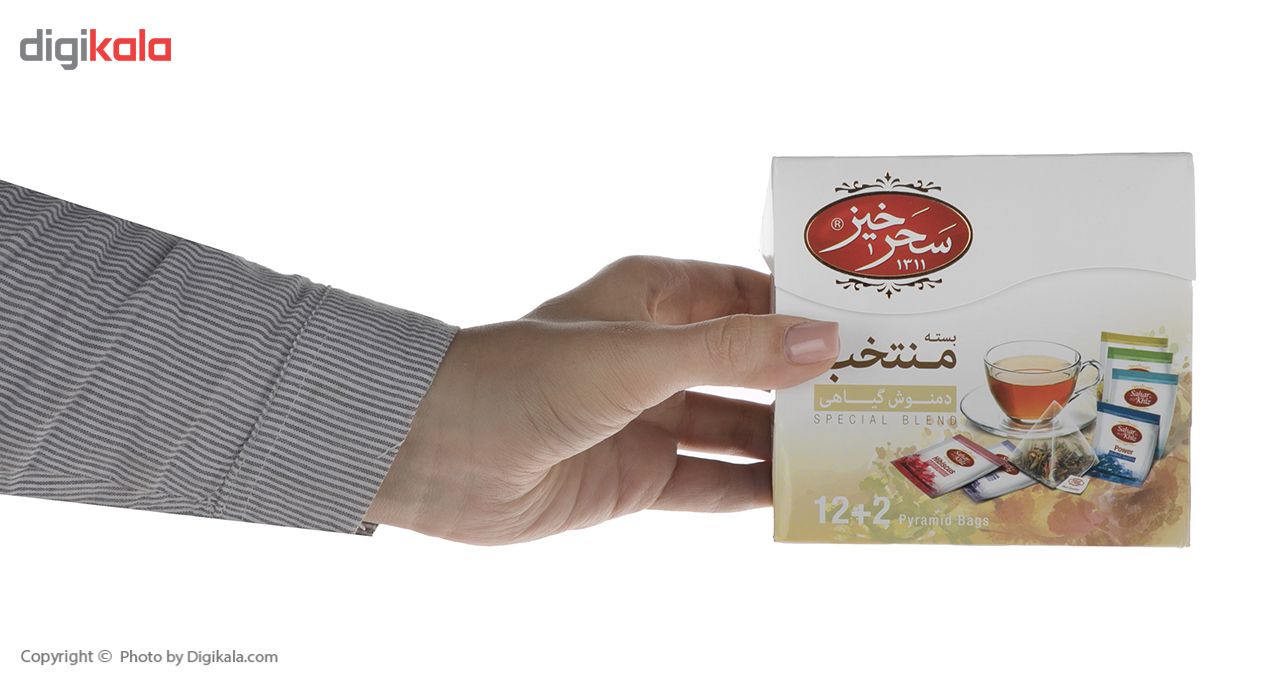 دمنوش کیسه ای منتخب سحرخیز بسته 14 عددی main 1 5