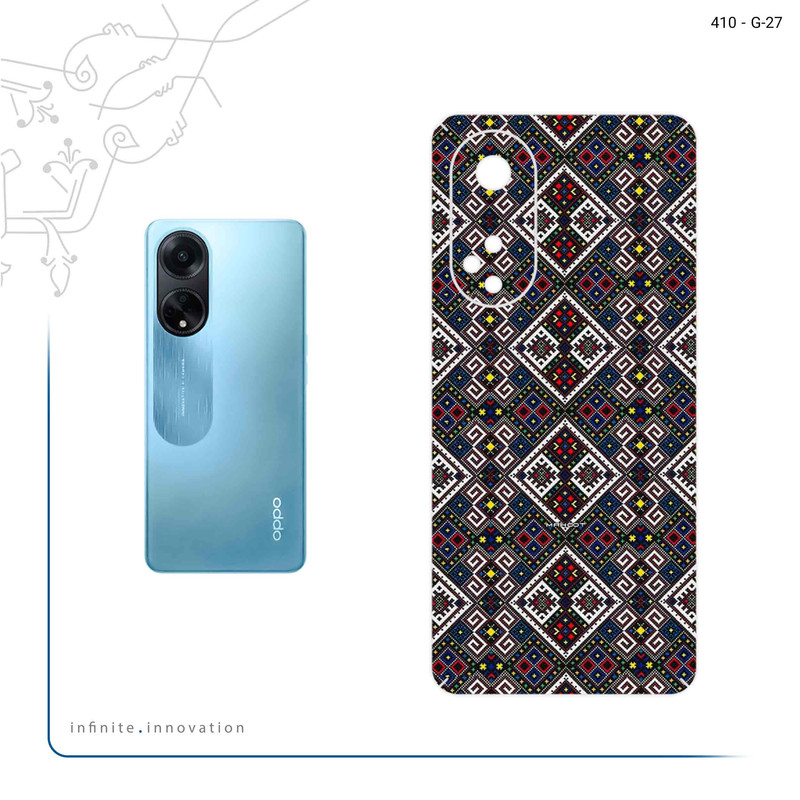 برچسب پوششی ماهوت مدل SISTAN Needlework 1 مناسب برای گوشی موبایل اپو A98