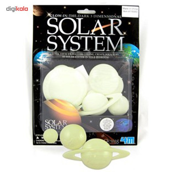 دکوراسیون خانه 4ام منظومه شمسی شب‌ تاب سه بعدی کد 05423