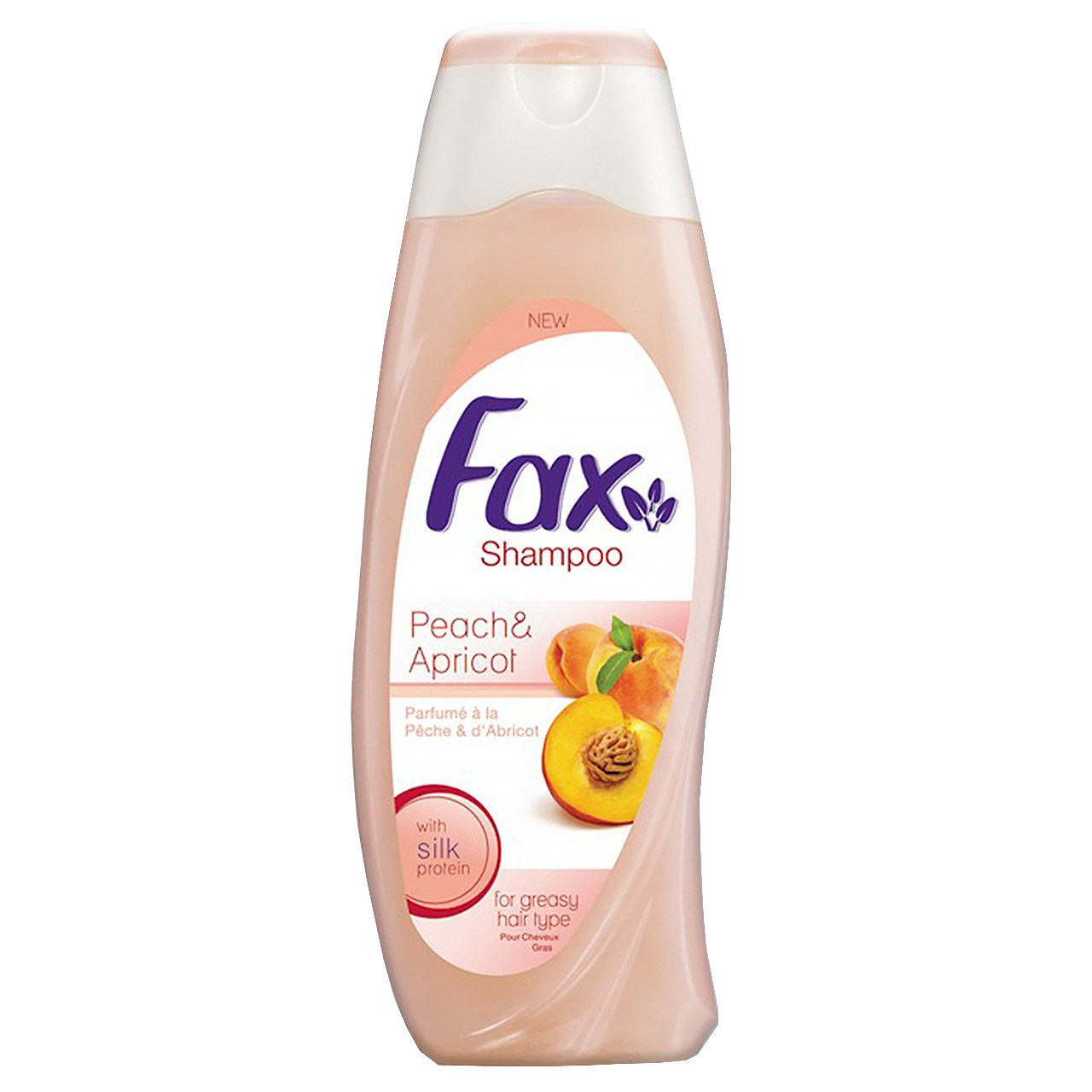 شامپو فکس مدل Peach And Apricot مناسب موهای چرب حجم 400 میلی لیتر
