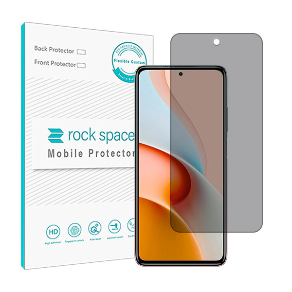 محافظ صفحه نمایش حریم شخصی راک اسپیس مدل HyPRV مناسب برای گوشی موبایل شیائومی Redmi Note 9 Pro 5G