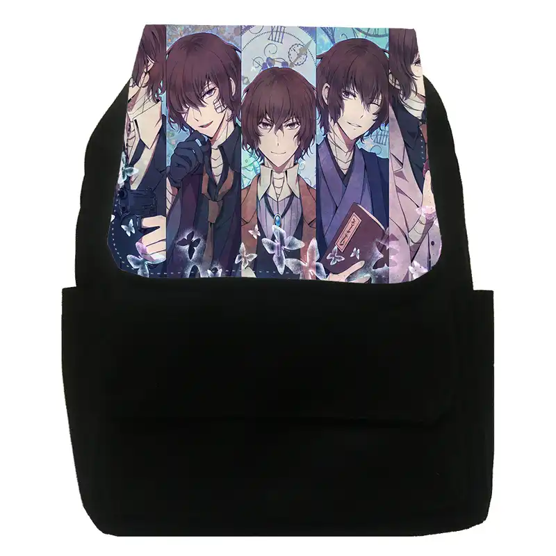 کوله پشتی طرح انیمه سگ های ولگرد بانگو کد pd7