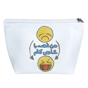 کیف لوازم آرایش دخترانه خندالو مدل غصه و شادی کد 222