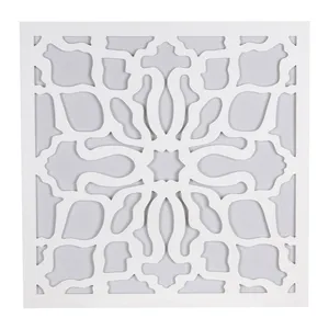 تایل سقفی مدل AP 117 بسته 4 عددی سایز 60×60 به همراه طلق